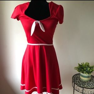 Rocksteady Pinup Red Dress